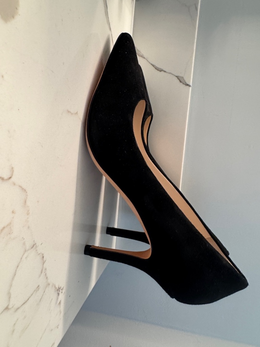 Cole Haan Black Pointed Toe Stiletto Pumps